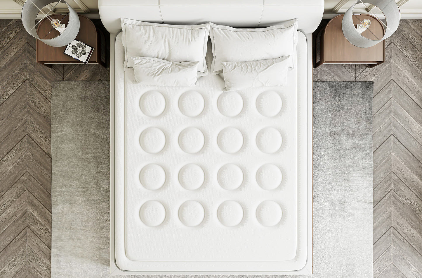 Matelas mousse mémoire de forme - HARIJE 17 cm