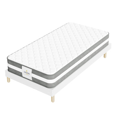 Matelas mousse mémoire de forme - LEON 22 cm