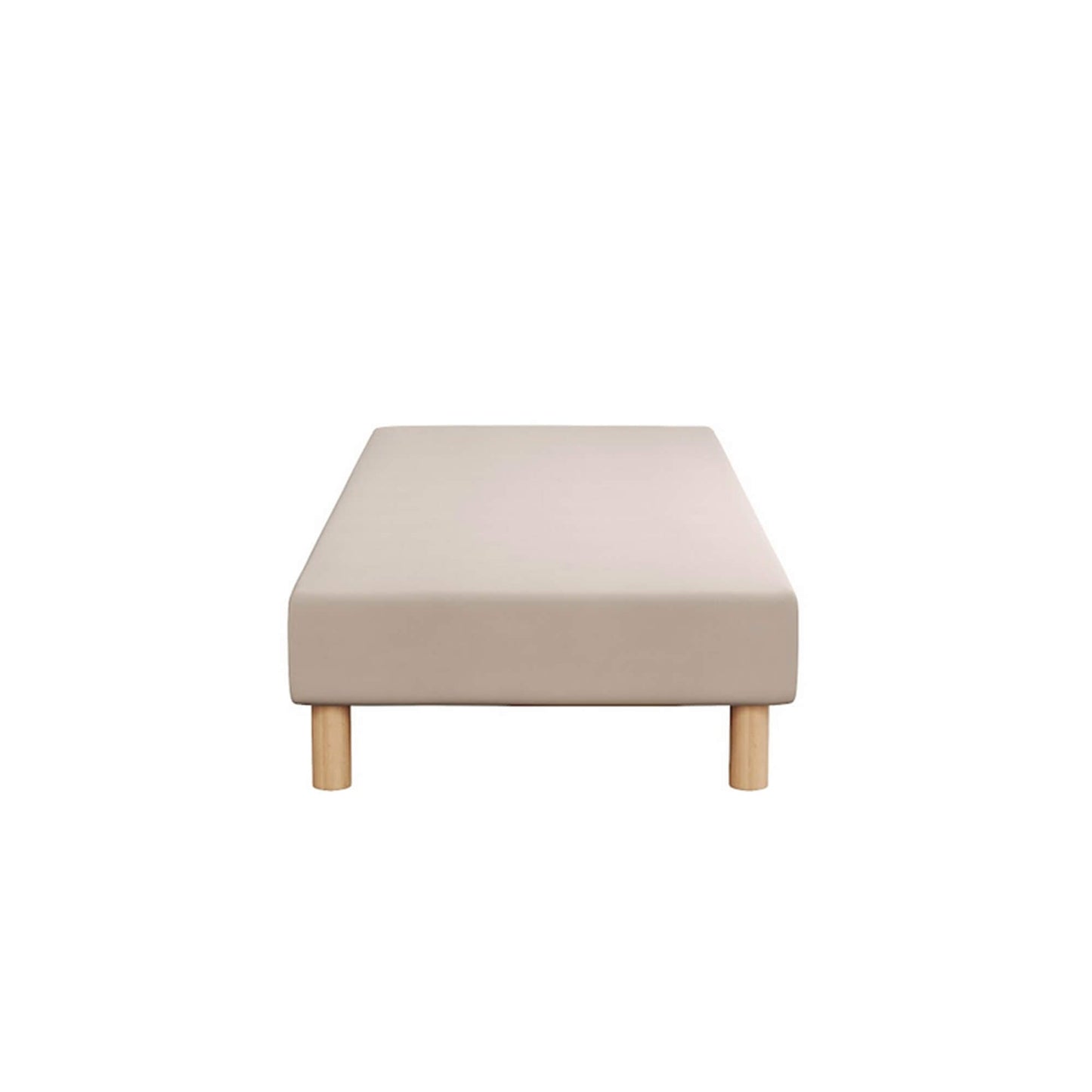 Upholstered bed base - H 28 or 35 cm - Choice of color - Fabric - LE SOMMIER REVERIES