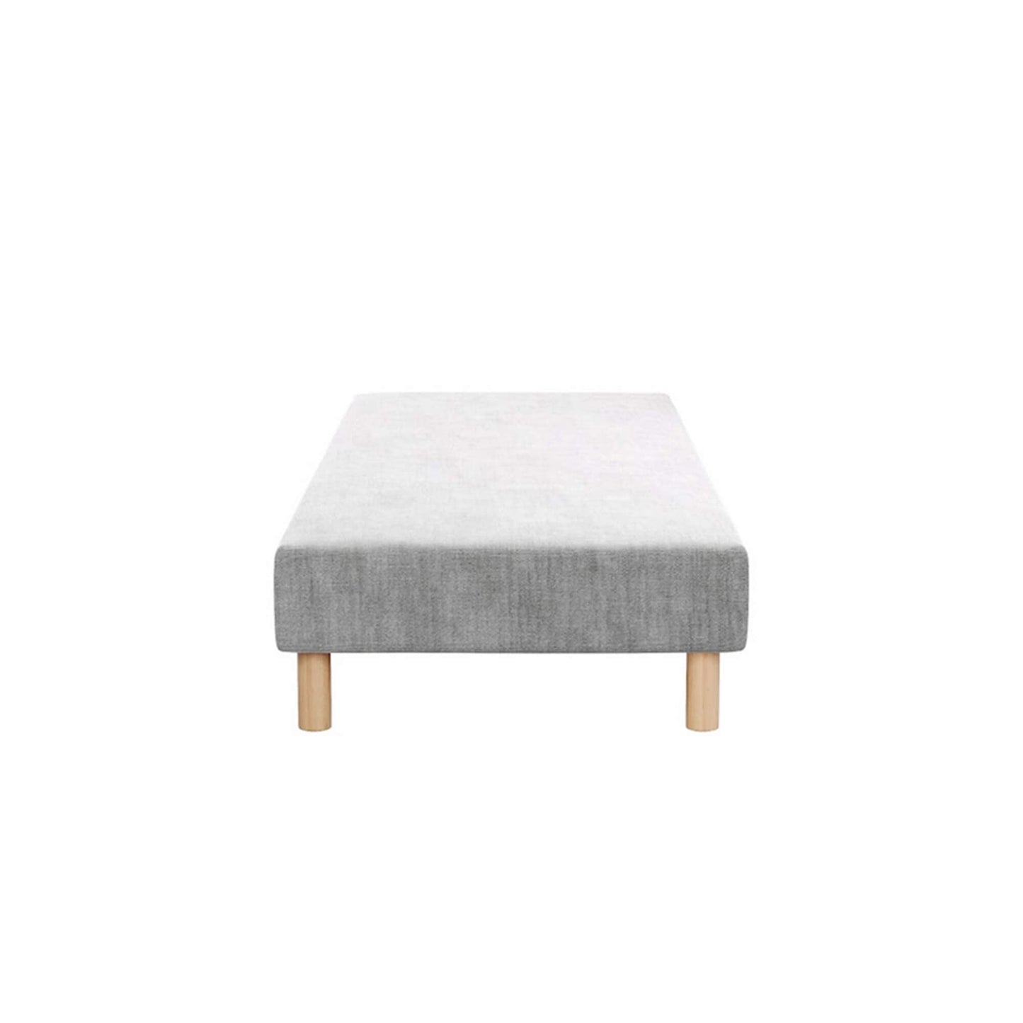 Upholstered bed base - H 28 or 35 cm - Choice of color - Fabric - LE SOMMIER REVERIES